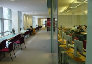 Figure 7. Cloister-like Corridor in Learning Resource Centre