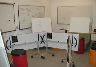 Figure 4. Folding Tables, Stools, and Mobile Chairs in the Classroom