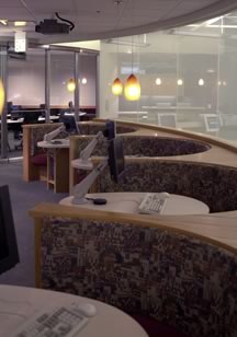 Figure 6. Banquette Team Seating